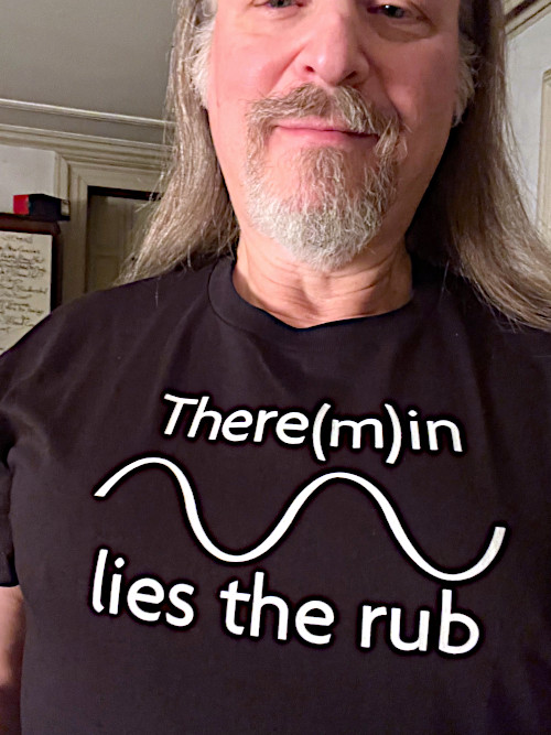 Rob Schwimmer: Theremin T-shirt
