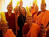 with Drepung Loseling Tibetan Monks