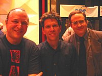 with Jonathan Sheffer (conductor of Red, An Orchestra) <br>and Albert Glinsky (biographer of Leon Theremin)